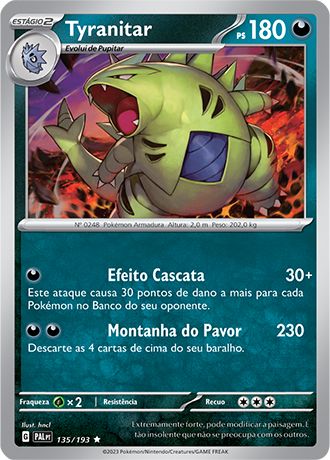 Carta Tyranitar (135 / 193)