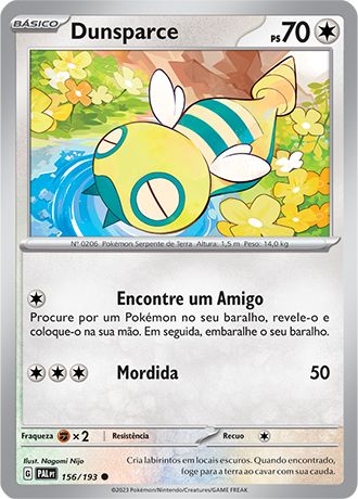 Carta Dunsparce (156 / 193)