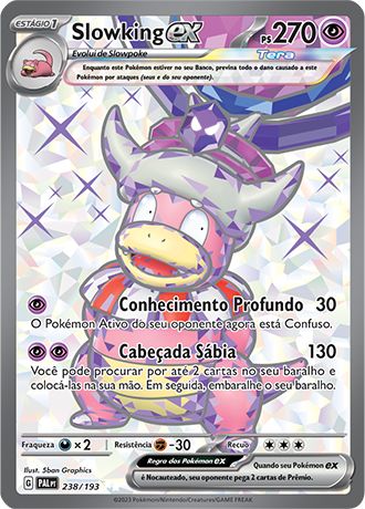 Carta Slowking ex (238 / 193)