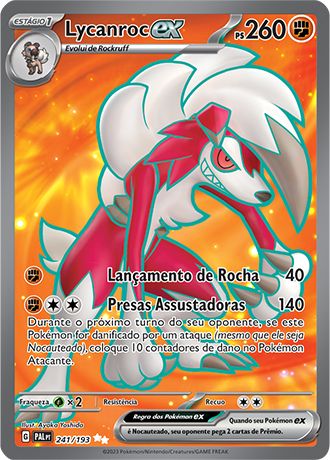 Carta Lycanroc ex (241 / 193)