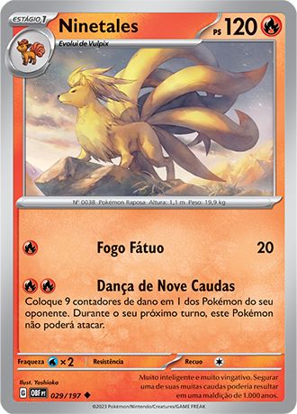 Carta Ninetales (29 / 197)