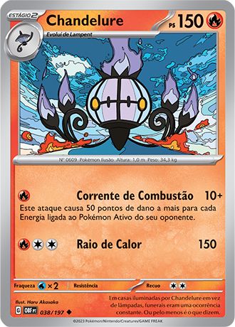 Carta Chandelure (38 / 197)