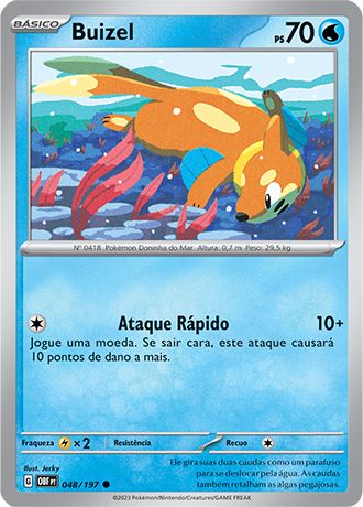 Carta Buizel (48 / 197)