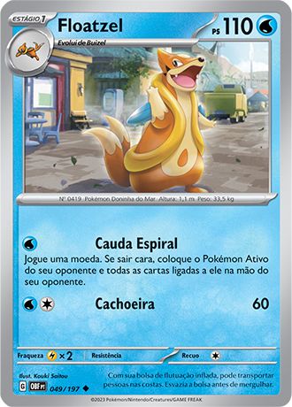 Carta Floatzel (49 / 197)