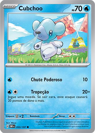 Carta Cubchoo (53 / 197)