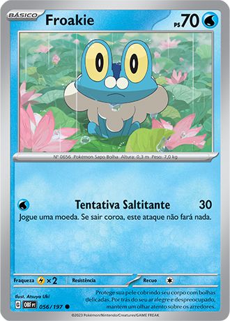 Carta Froakie (56 / 197)