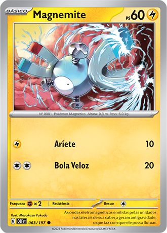 Carta Magnemite (63 / 197)