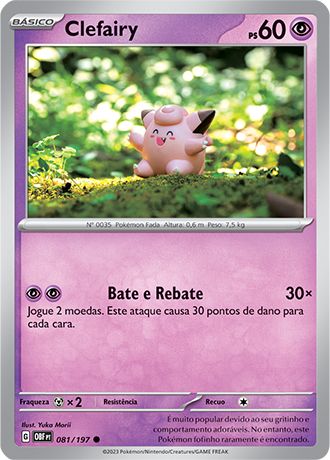 Carta Clefairy (81 / 197)