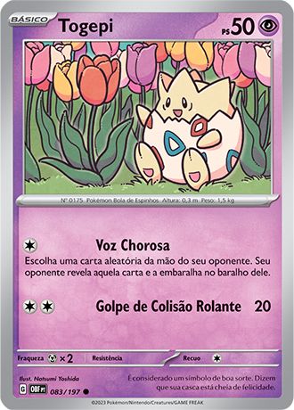 Carta Togepi (83 / 197)