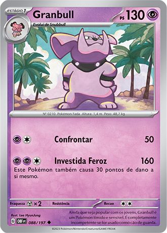 Carta Granbull (88 / 197)