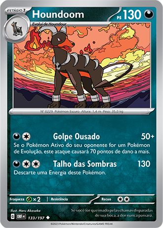 Carta Houndoom (133 / 197)