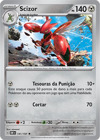 Carta Scizor (141 / 197)