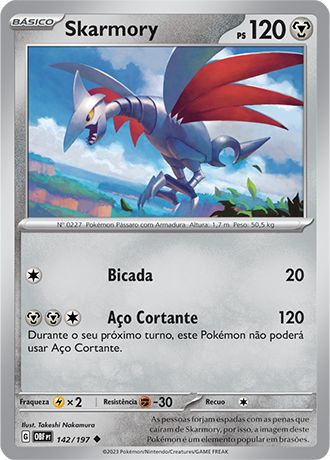 Carta Skarmory (142 / 197)