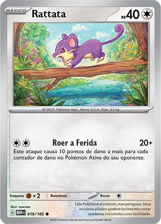 Carta Rattata (19 / 165)