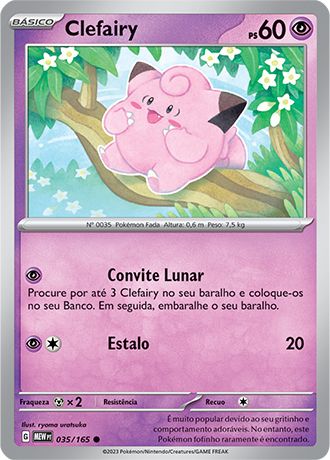 Carta Clefairy (35 / 165)