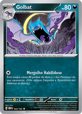 Carta Golbat (42 / 165)