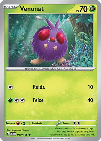 Carta Venonat (48 / 165)