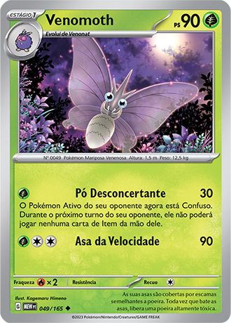 Carta Venomoth (49 / 165)