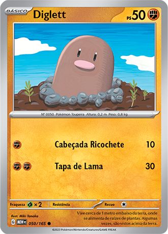 Carta Diglett (50 / 165)