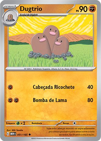 Carta Dugtrio (51 / 165)