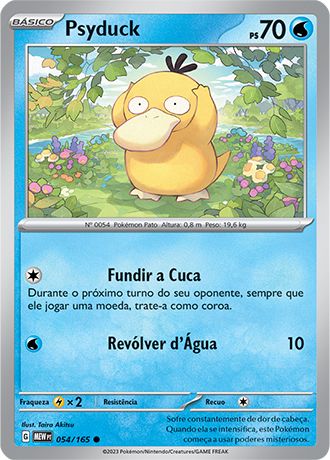 Carta Psyduck (54 / 165)