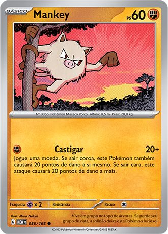 Carta Mankey (56 / 165)