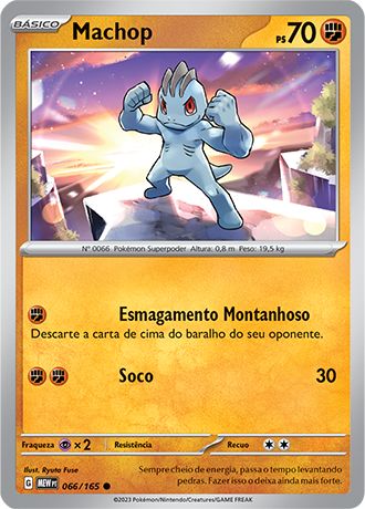 Carta Machop (66 / 165)