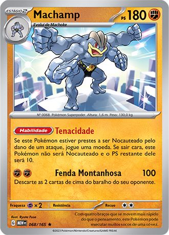 Carta Machamp (68 / 165)