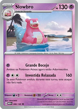 Carta Slowbro (80 / 165)