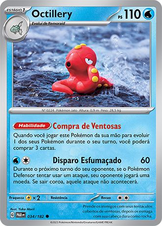 Carta Octillery (34 / 182)