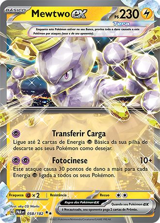 Carta Mewtwo ex (58 / 182)