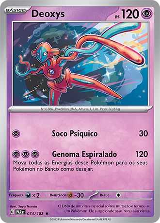 Carta Deoxys (74 / 182)