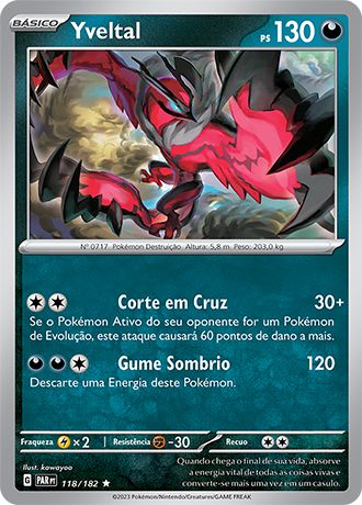 Carta Yveltal (118 / 182)