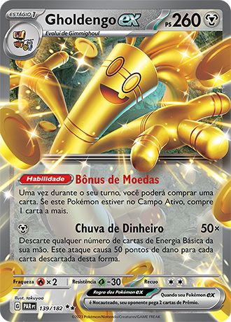 Carta Gholdengo ex (139 / 182)