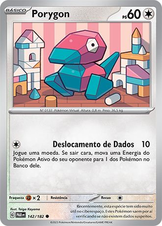 Carta Porygon (142 / 182)