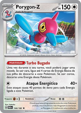 Carta Porygon-Z (144 / 182)