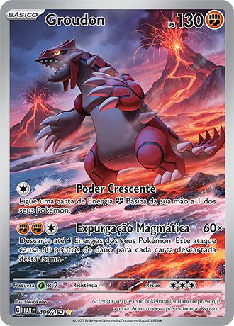 Carta Groudon (199 / 182)