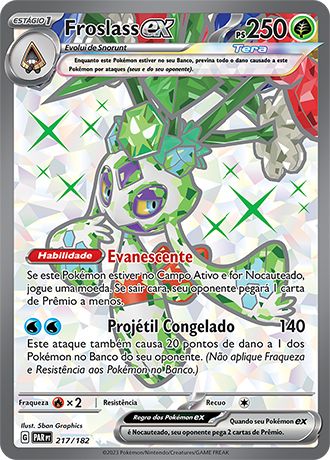 Carta Froslass ex (217 / 182)