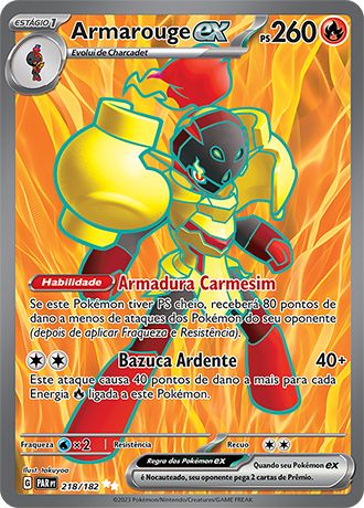 Carta Armarouge ex (218 / 182)