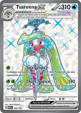 Carta Tsareena ex (220 / 182)