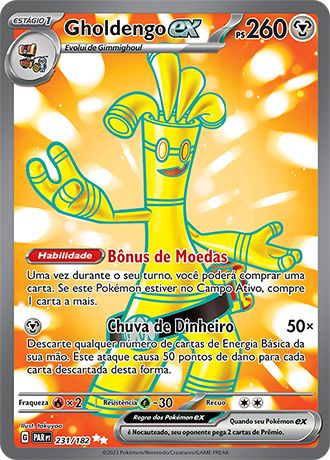 Carta Gholdengo ex (231 / 182)