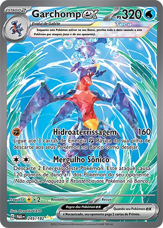 Carta Garchomp ex (245 / 182)