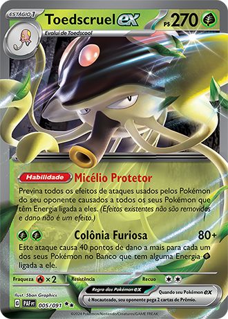 Carta Toedscruel ex (5 / 91)