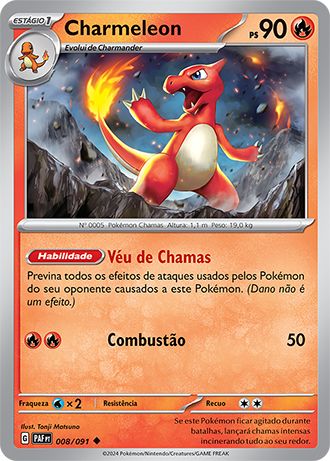 Carta Charmeleon (8 / 91)