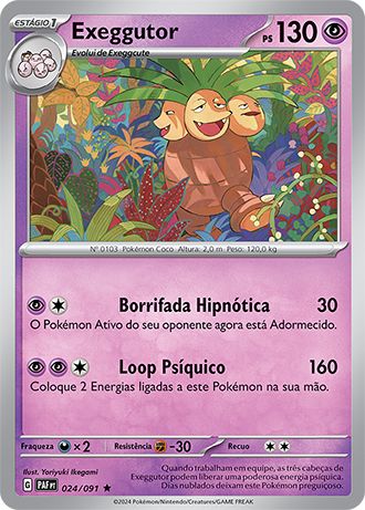 Carta Exeggutor (24 / 91)