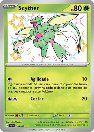 Carta Scyther (95 / 91)