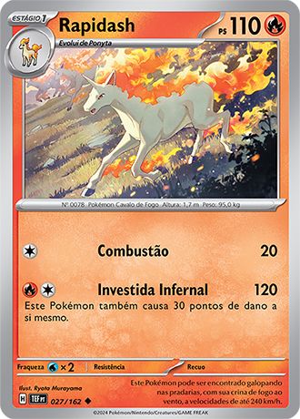 Carta Rapidash (27 / 162)