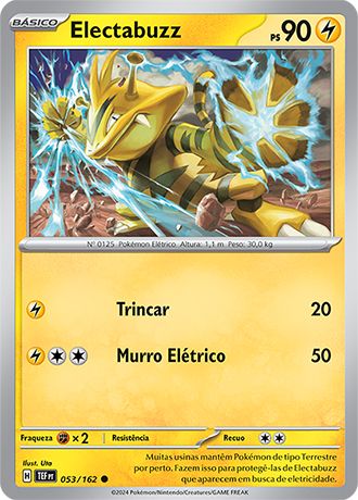 Carta Electabuzz (53 / 162)