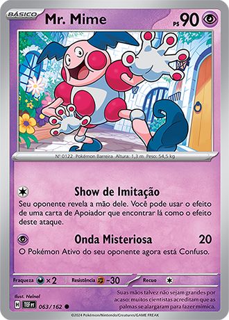 Carta Mr. Mime (63 / 162)