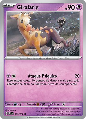 Carta Girafarig (66 / 162)